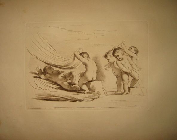 Bartolozzi Francesco (1727-1815) (Cinque putti che giocano) 1800 ca. Londra, presso J. & J. Boydell 